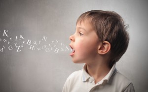 bigstock-Child-speaking-and-alphabet-le-18001274